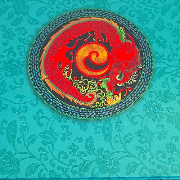 Pier 1 Imports Chinese Dragon Decorative Book Box Secret Storage - Picture 6 of 8